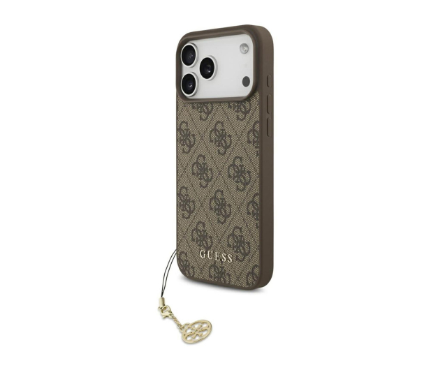 Guess 4G Charms Collection MagSafe do iPhone 17 Pro Max brązowy - 1365477 - zdjęcie 3